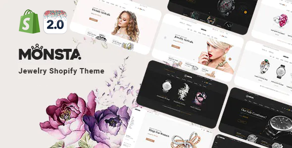 Jewelry Responsive Shopify - ThemeForest 25086149