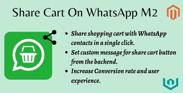 Magento 2 Share Cart On Whatsapp By Webiators