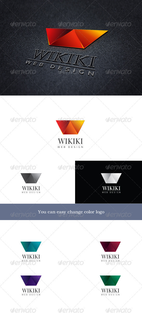 Wikiki - Letters Logo Templates