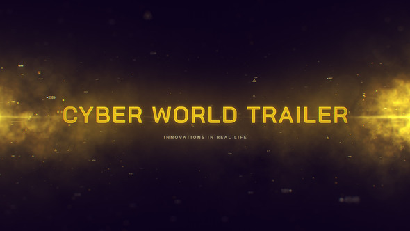 Cyber World Trailer - VideoHive 33180831