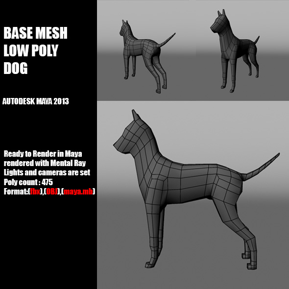 Low Poly Base - 3Docean 33180603