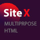 SiteX – Multipurpose HTML Site Template