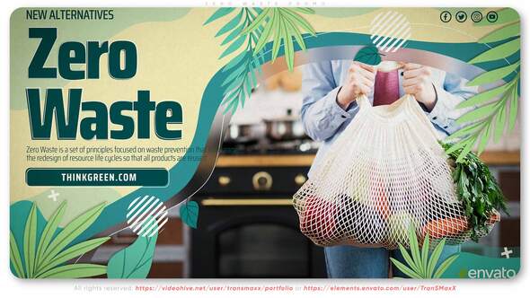 Zero Waste Promo - VideoHive 33183059