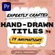 Hand Drawn Brush Titles - VideoHive Item for Sale