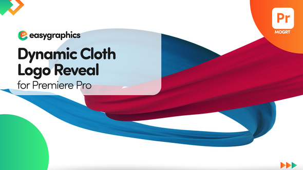 Dynamic Cloth Logo Reveal for Premiere Pro