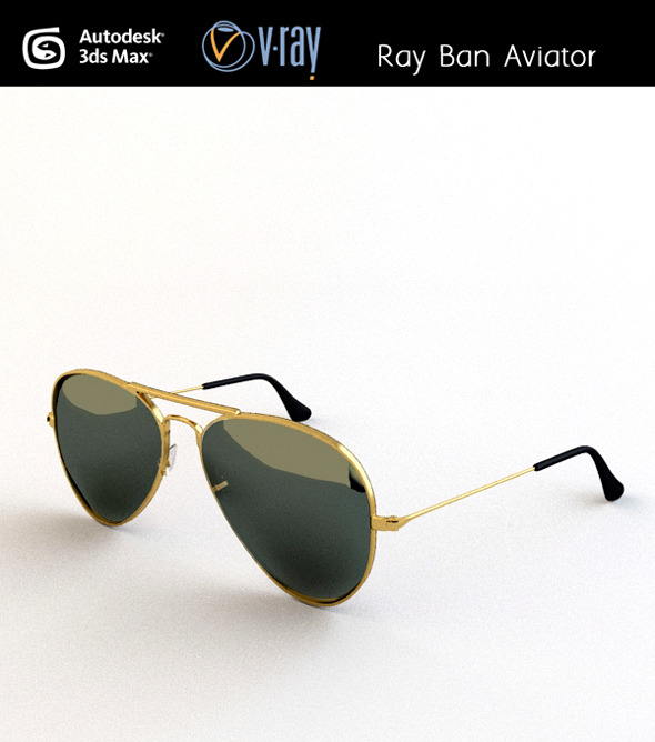 Ray ban Aviator - 3Docean 3035673