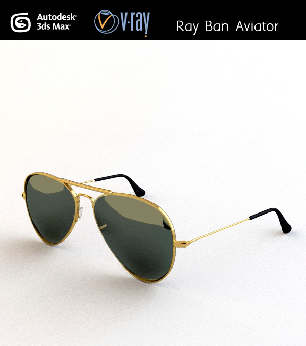 Ampere Easygoing Advance sale Ray ban Aviator by fabiomonzani | 3DOcean