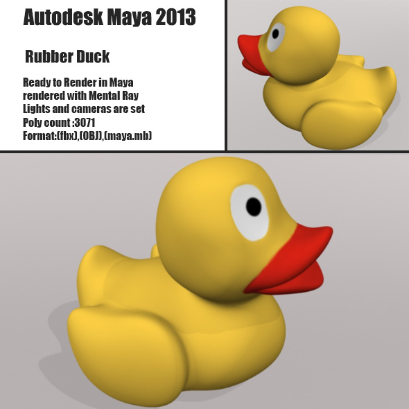 Rubber Duck - 3Docean 33197338
