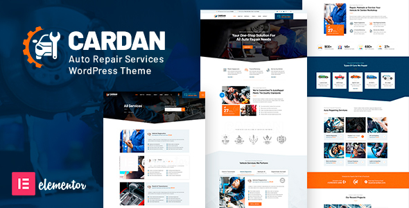 Cardan – Auto Repair WordPress Theme