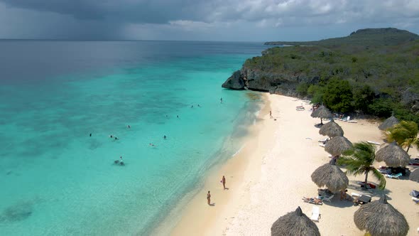 Cas Abou Beach Curacao on the Caribbean Island of Curacao Playa Cas Abou in Curacao Caribbean alt