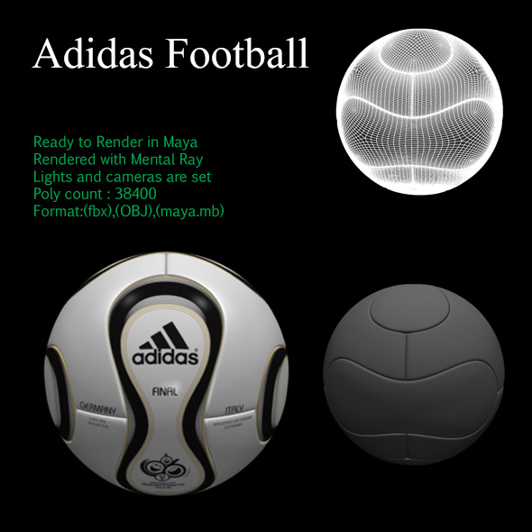 Adidas football - 3Docean 33202614