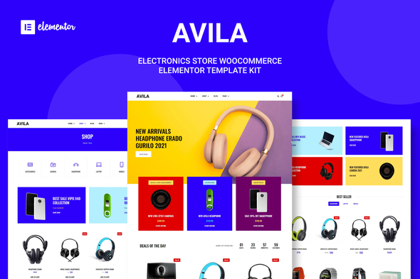 Avila - Electronic - ThemeForest 33203096