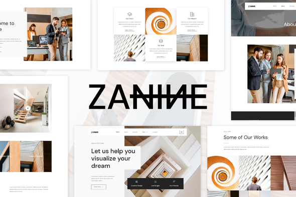 Zanine - Architecture - ThemeForest 33203579