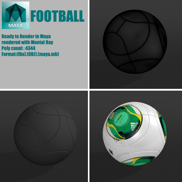 soccer ball - 3Docean 33204862