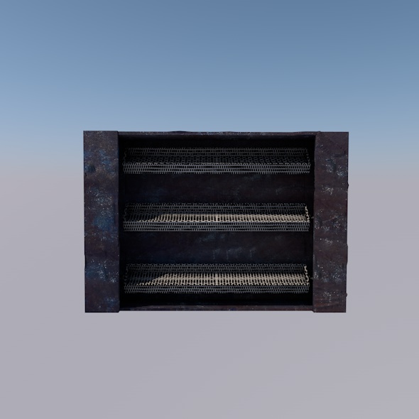 Realistic Textured Rack - 3Docean 33177932