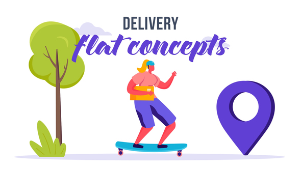Delivery - Flat - VideoHive 33212611