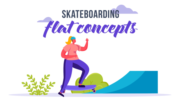 Skateboarding - Flat Concept