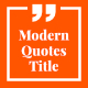 Modern Quotes Title Pack - VideoHive Item for Sale