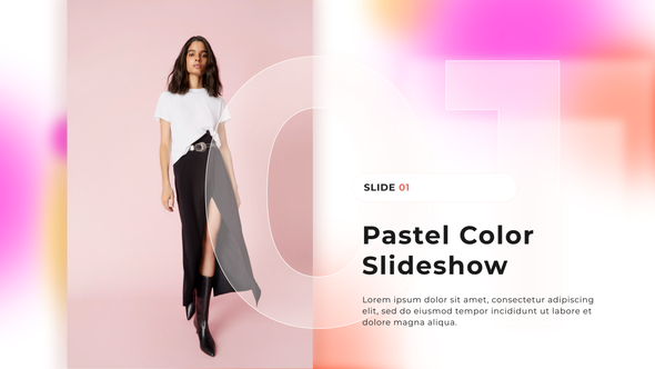Pastel Color Slideshow