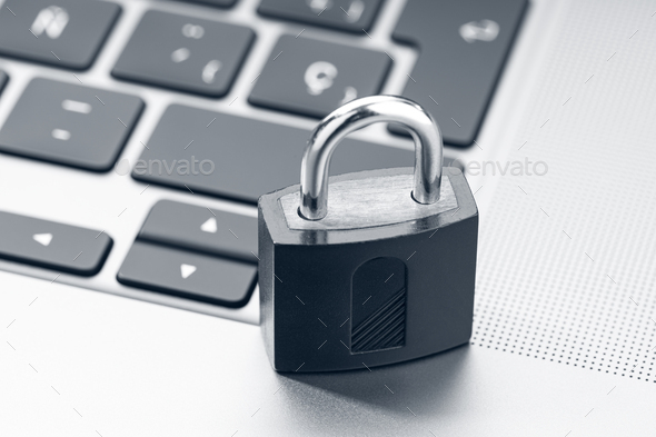 Computer Security, data security protection concept - Stock Photo - Images
