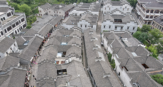 Aerial Zhenjiang, Jiangsu, China