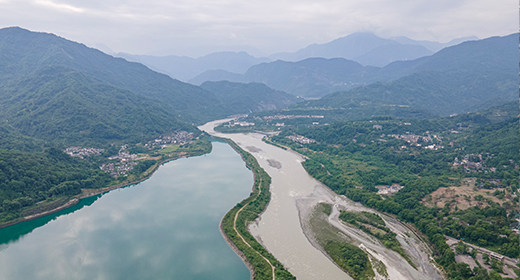 Aerial Sichuan, Chengdu, China