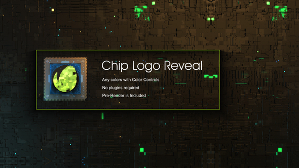 Chip Logo Reveal - VideoHive 33218978