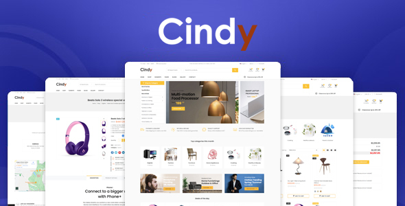 Cindy - Market Store Responsive Prestashop Theme V1.7