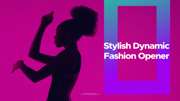 Stylish Dynamic Fashion Opener | After Effects