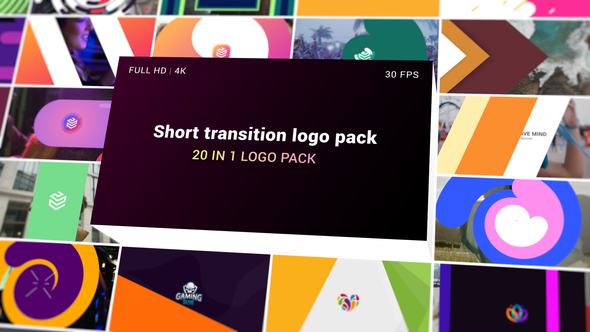Minimal Short Transition Logo Pack