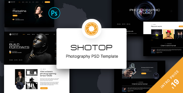 SHOTOP - Photography - ThemeForest 33106482