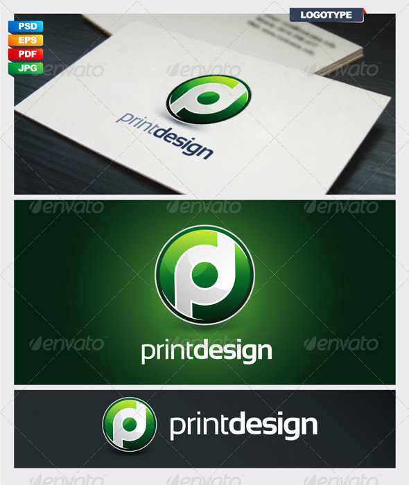 Print Design Logotype - Vector Abstract