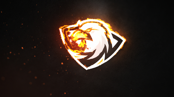 Fire Burn Logo - VideoHive 33238041
