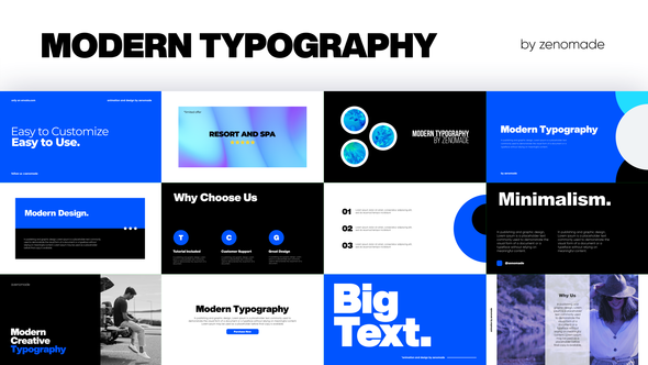 Modern Typography Pack - VideoHive 33240136