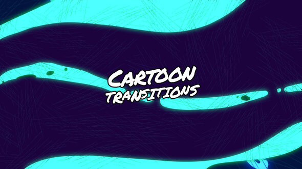 Cartoon Transitions // After Effects
