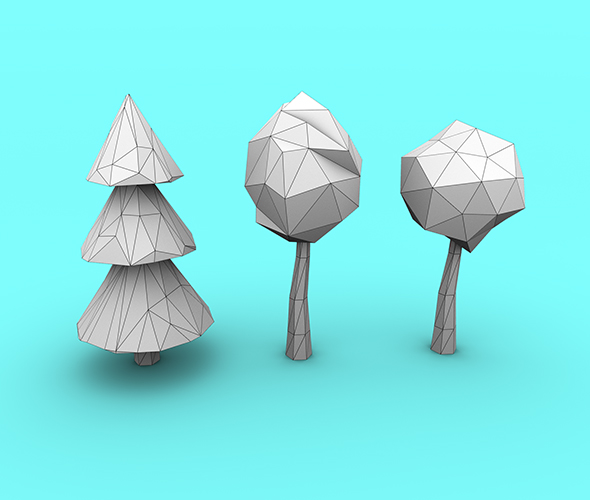 Low Poly Tree - 3Docean 33241713