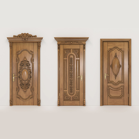 Classic Door Collection - 3Docean 33248560