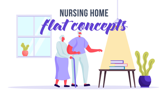 Nursing home - Flat Concept