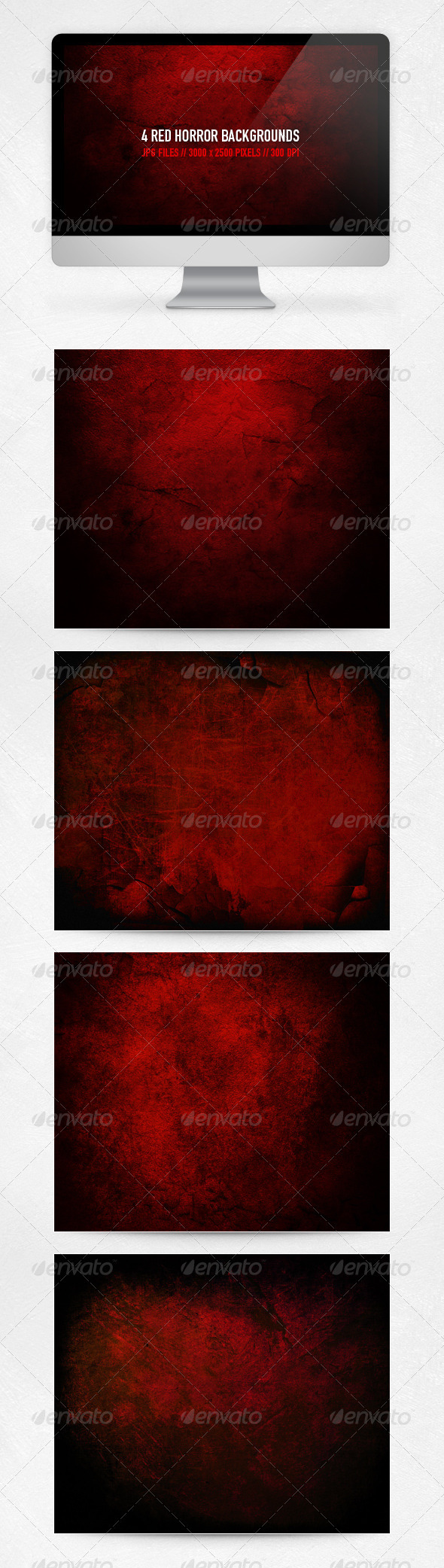 Red Horror Backgrounds - Backgrounds Graphics