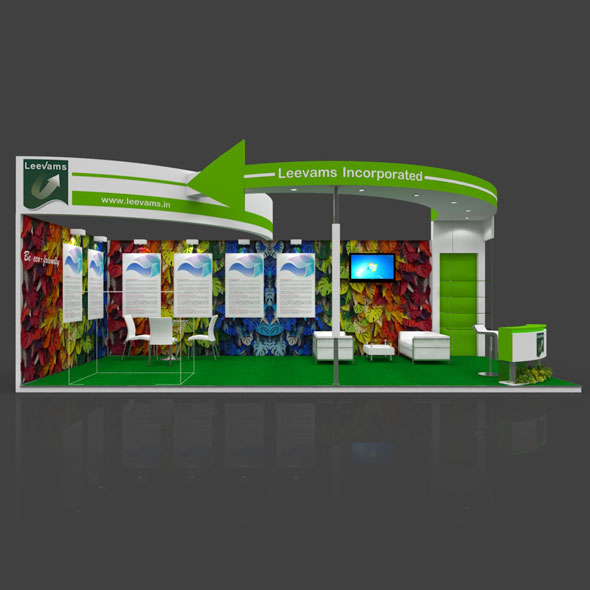 Exhibition Booth 3D - 3Docean 33258058