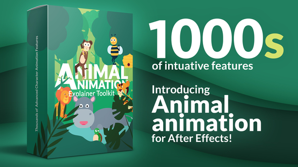 Animal Character Animation - VideoHive 33034688