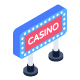 100 Isometric Casino Icons