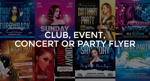 Event Print Template