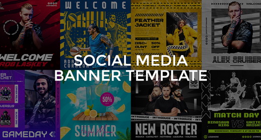 Social Media Instagram Banner Template