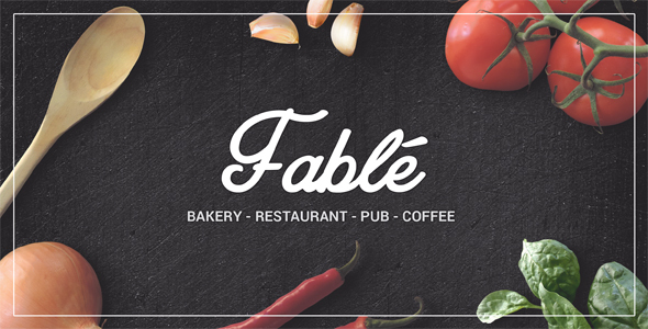 Fable - RestaurantBakery - ThemeForest 15323850