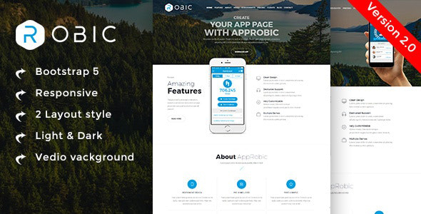 Multipurpose Landing Page - ThemeForest 15584265