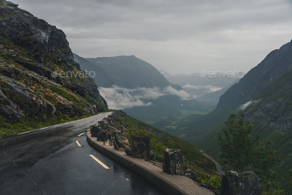 Road in the mountains