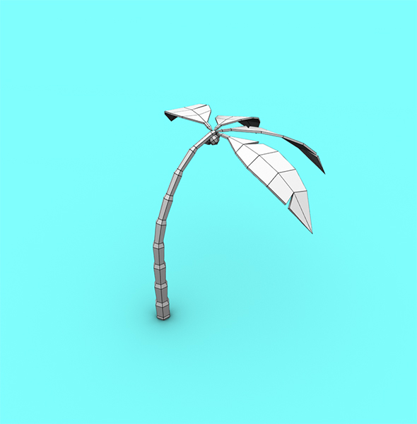 Low Poly Palm - 3Docean 33275342