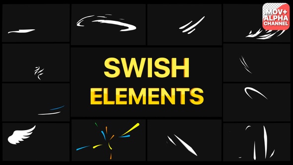 Swish Elements Pack | Motion Graphics