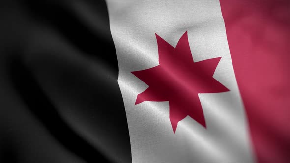 Udmurtia Flag Textured Waving Close Up Background HD alt